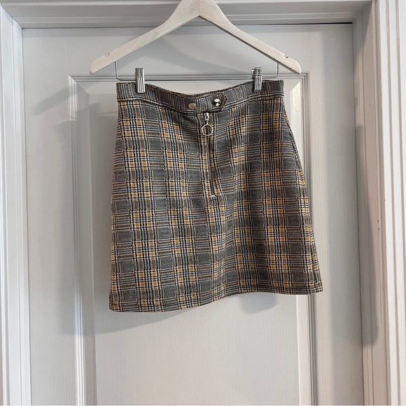 Top shop “Tall” plaid skirt. - Picture 3 of 4